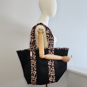 Victoria's Secret Leopard and Black Tote